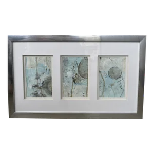 Trio of Original Mixed-Media Paintings