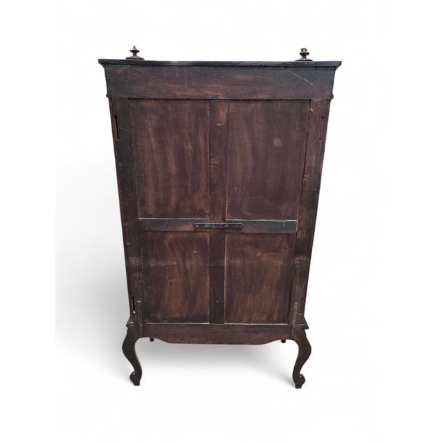 Antique Lock-Side 13 Drawer Filing Cabinet With Opening Side Panel For Sale - Image 10 of 10
