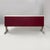 1970s Italian Burgundy Metal Sideboard Synthesis 45 by Ettore Sottsass for Olivetti Synthesis, 1970s For Sale - Image 5 of 18