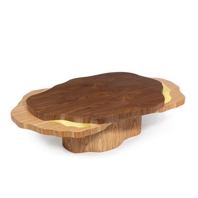 Arizona Coffee Table in Wood Veneers from InsidherLand For Sale - Image 12 of 12