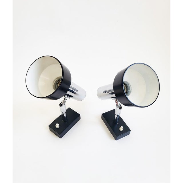 Contemporary Chrome Spots from Staff, 1970s, Set of 2 For Sale - Image 3 of 16