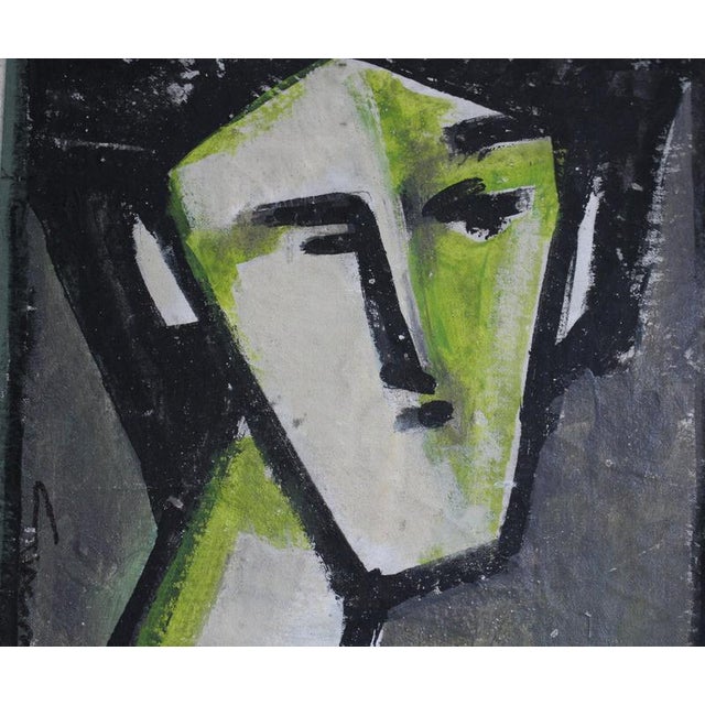 Hidden Portraits XXXIII, 1990s, Acrylic Painting on Cnavas, Framed For Sale - Image 9 of 11