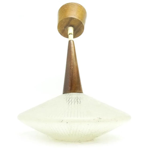 Mid-Century Pendant Lamp, Germany, 1970s For Sale - Image 6 of 9