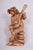 This wooden sculpture of a lutenist is an exceptionally crafted and artistically valuable example of European sculpture...