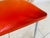 Mid-Century Orange Skaï and Chrome Stool from J L, 1970s For Sale - Image 6 of 18