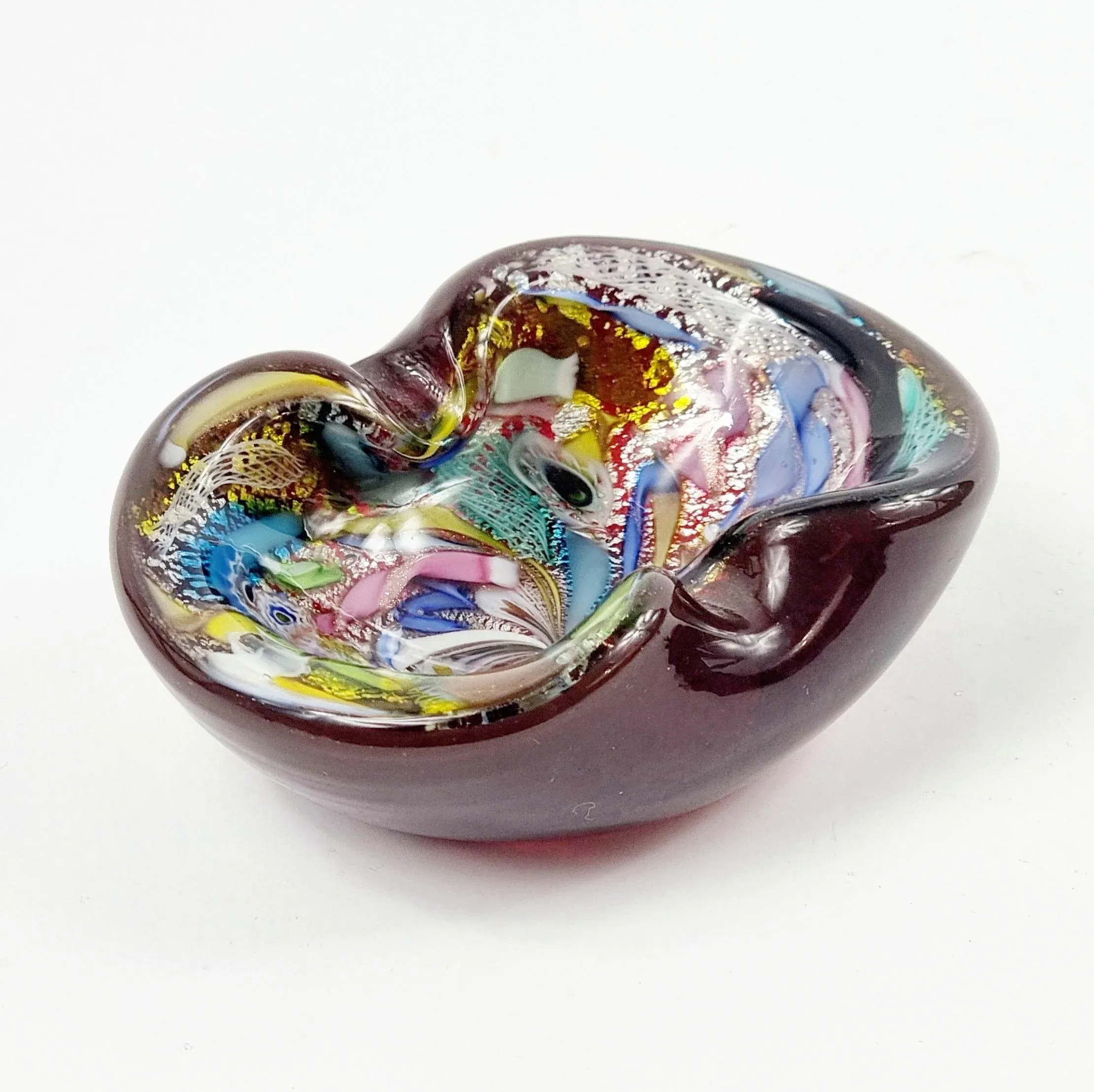 Murano Glass Ashtray Tutti Frutti attributed to Dino Martens for