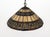 Late 20th Century Tiffany Style Stained Glass Pendant Lamp For Sale - Image 5 of 5