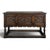 Rustic Carved Oak Serving Cart For Sale - Image 9 of 9