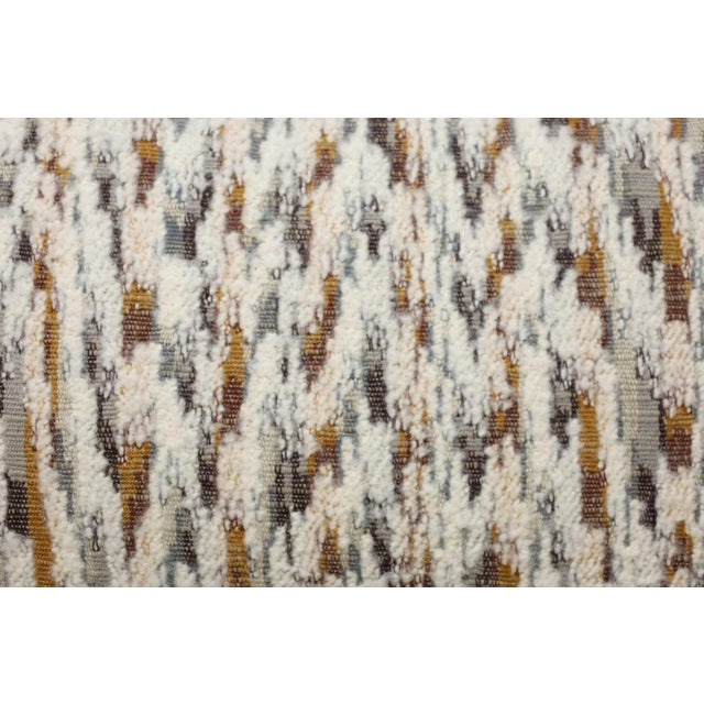 Cream Mid-20th Century Lounge Chairs by Edward Wormley for Dunbar in Holland & Sherry Fabric, Set of 2 For Sale - Image 8 of 8