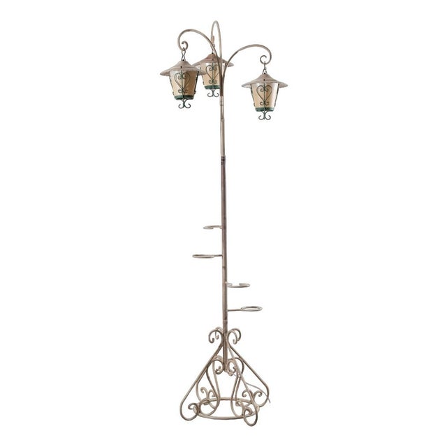 Vintage Italian Ravello Floor Lamp, 1940s For Sale - Image 9 of 9