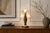 Brown 20th Century Art Deco Lamp, Poland, 1950s For Sale - Image 8 of 8