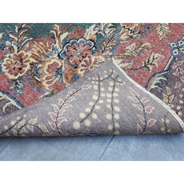 1960s Nomadic Handknotted Vintage Floor Rug For Sale - Image 4 of 11