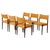 Danish Rosewood Dining Chairs by Ejnar Larsen and Aksel Bender Madsen, 1960s, Set of 6 For Sale - Image 9 of 9