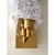 Gold Murano Glass Wall Sconces by Simoeng, Set of 2 For Sale - Image 6 of 8