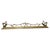Metal Victorian Art Nouveau Brass Fender For Sale - Image 7 of 7