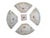 Vintage Antipasto Tray in Lead Crystal from Gottinghen, Italy, 2000s For Sale - Image 3 of 7