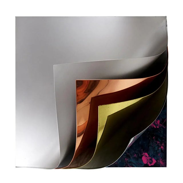 This wall sculpture is made by Curtis Jeré for Artisan House and was named Wings as can been seen on the original...