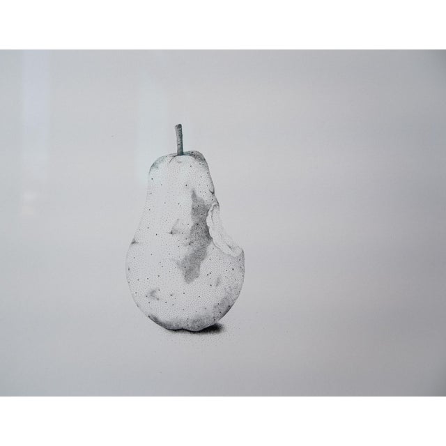 Illustration Drawing Titled a Polite Bite by Iowan Artist Anna Flickinger For Sale - Image 3 of 3