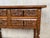 Early 20th Century Century Catalan Spanish Carved Walnut Console Table For Sale In Miami - Image 6 of 13