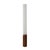 1980s 1980s Tambo Cylindro 60" Accent Floor Lamp - Dark Walnut, Weathered Brass, Frosted Acrylic, Dimmer Switch For Sale - Image 5 of 8