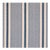 Sample - Schumacher X A Rum Fellow Ipala Hand Woven Stripe Fabric in Ocean For Sale