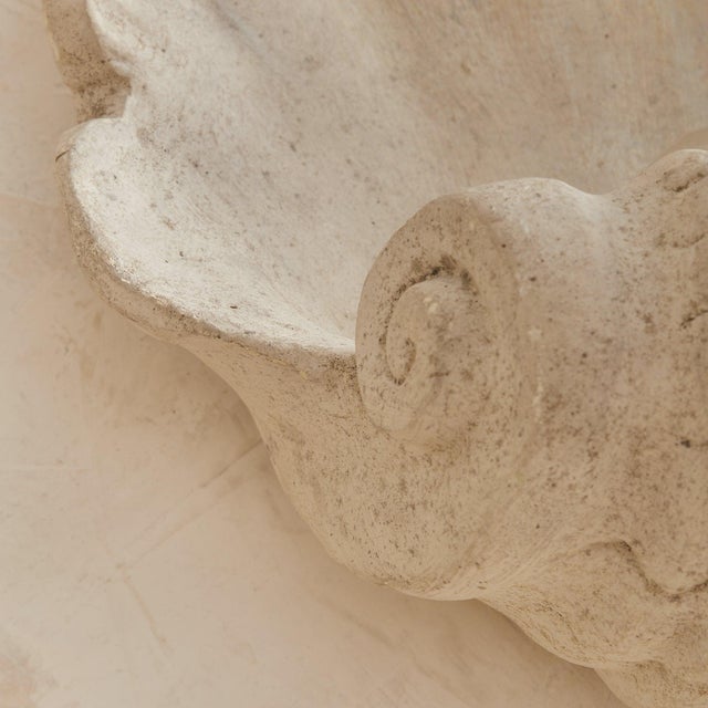 1940s French Plaster Scallop Shell Sconces - a Pair For Sale In Chicago - Image 6 of 9