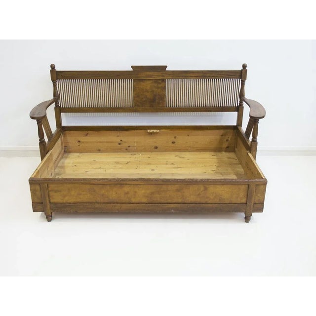 Wooden Arbetarmöbeln Swedish Sofa by Carl Westman For Sale - Image 11 of 14