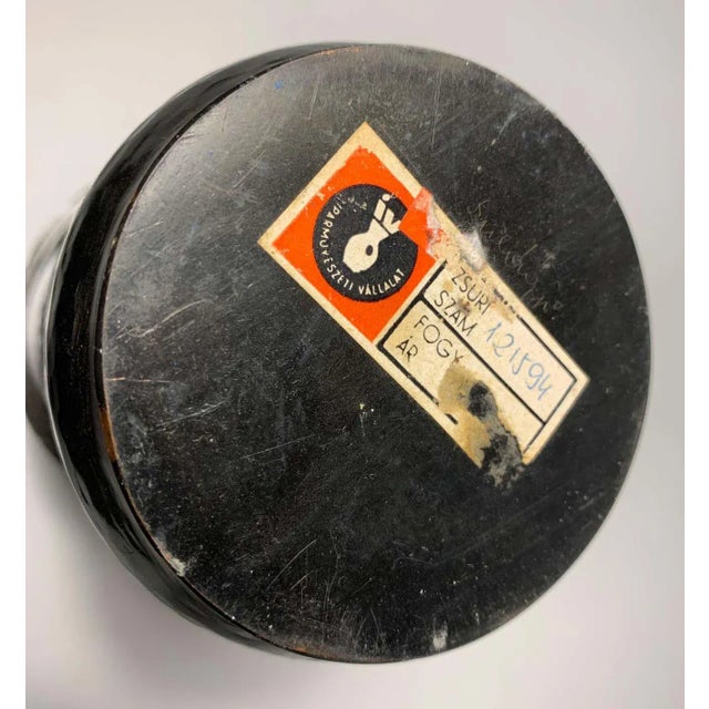 Mid century Iparmuveszeti Vallalat Hungarian vase. Signed by the artist by "Suldorn"? Iparmuveszeti Vallalat was an arts...