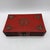 Vintage Chinese Red Leather & Wood Wedding Box With Double Happiness Motif For Sale - Image 12 of 12
