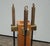 Unique Fireplace Tools in Fair Vintage Condition. The Tools are solid and firm but the finish is tarnished. Please study...
