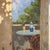 G. Esposito, Painting with Scene on the Veranda, Oil on Canvas For Sale - Image 6 of 12