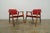 Vintage Sibley, Lindsay & Curr Co. Maple Armchairs - Set of 2 For Sale - Image 4 of 17