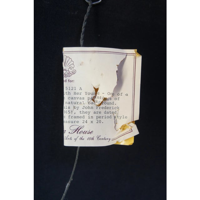 Chelsea House Lop Eared Doe Rabbit Oil Painting After John Frederick Herring Sr For Sale - Image 10 of 12