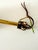 Mid-Century Scandinavian Brass Pendant Lamp with Glass Shade, 1950s For Sale - Image 17 of 18