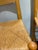 1970s Set of 3 Danish Modern Style Oak Counter Stools With Rush Seats For Sale - Image 15 of 15