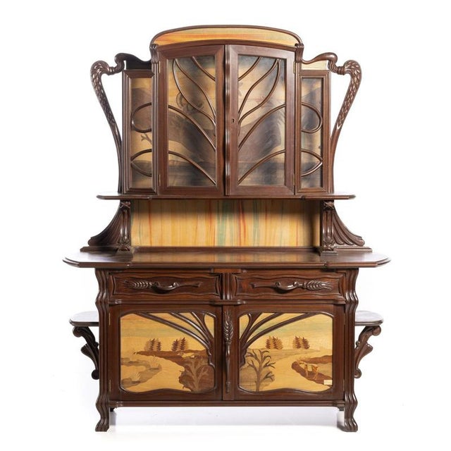 Early 20th Century Art Nouveau French Sideboard For Sale - Image 6 of 6
