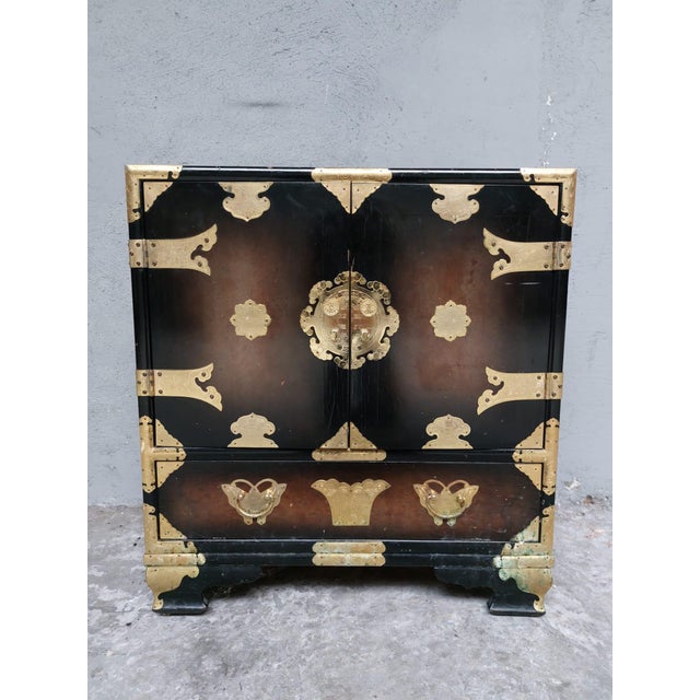 Chinese Small Cabinet, 1980s For Sale - Image 4 of 18