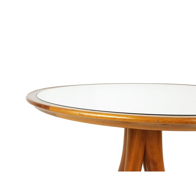 Silver Coffee Table in Mirrored Glass and Wood attributed to Pietro Chiesa for Fontana Arte, 1930s For Sale - Image 8 of 13