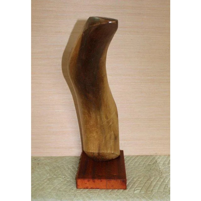 1960s 1960s Wood Sculpture For Sale - Image 5 of 9