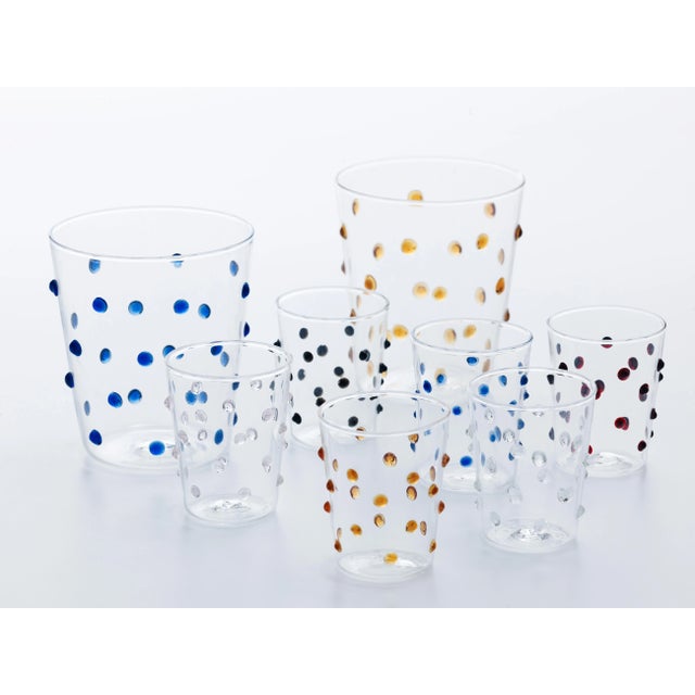 Zafferano Zafferano Party Tumbler Junior in Red - Set of 6 For Sale - Image 4 of 5