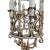 Wrought Iron Gilt Silver Chandelier, Circa 1880 For Sale - Image 4 of 4