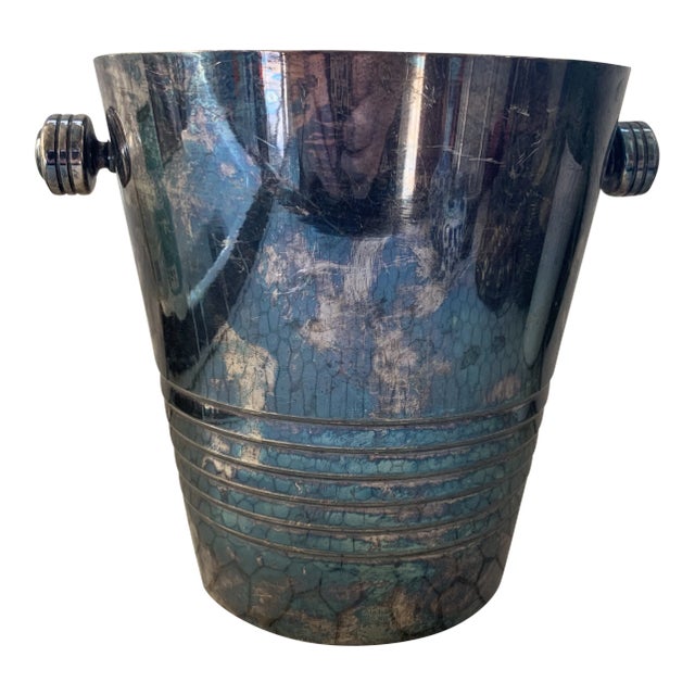French Silver-Plate Champagne Bucket For Sale