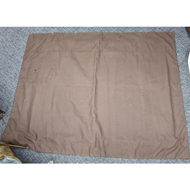 Green Flemish Style Shepherd in a Bucolic Landscape Tapestry For Sale - Image 8 of 8