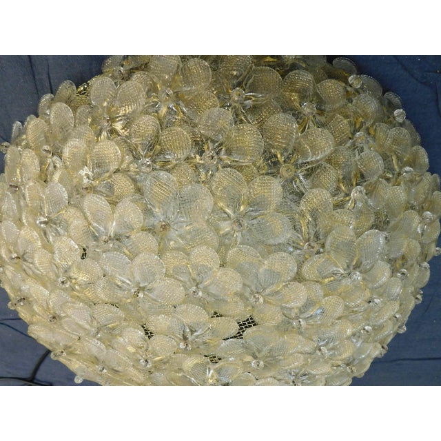 1960s Millefiori Flush Mount by Barovier E Toso For Sale - Image 5 of 7