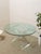 Vintage Lucite Sculptural Dining Table With Glass Top For Sale - Image 4 of 11