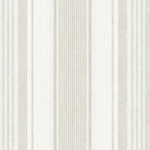 Borastapeter Linen Stripe Wallpaper in Natural