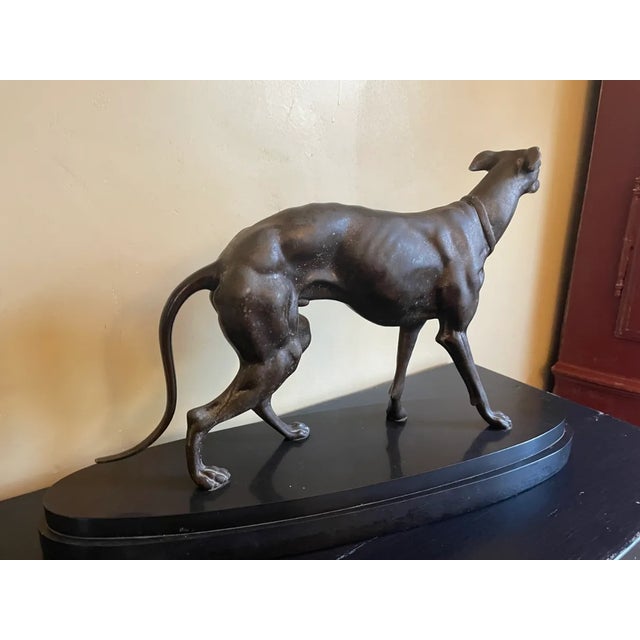 Art Deco Greyhound Statue, 1920s For Sale - Image 16 of 17