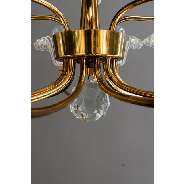 Gold Chandelier by Emil Stejnar, 1950s For Sale - Image 8 of 18