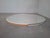 Vintage Czechoslovakian Round Wall Mirror with Beige Frame, 1970s For Sale - Image 4 of 16
