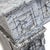 19th Century Italian Louis Philippe Bardiglio Marble Fireplace Mantel For Sale - Image 5 of 6